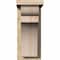 Ekena Millwork Yorktown Rough Sawn Corbel w/Backplate, Douglas Fir, 6"W x 10"D x 14"H COR06X10X14YOR01RDF - alternate 4